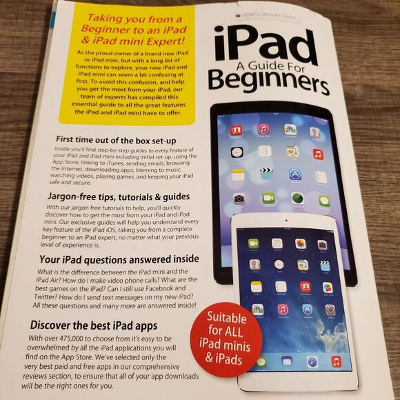 Ipad - a guide for beginners paperback book - Picture 2 of 5
